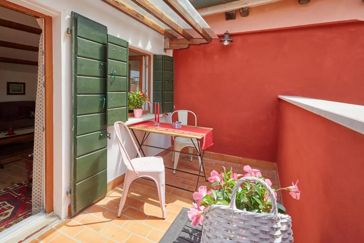 Apartment Ferienwohnung Acqua - Attico Con Terrazza Venedig Italien